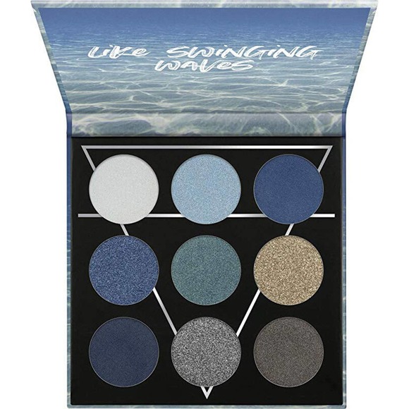 essence | WATER Eyeshadow Palette | 9 Blendable Cool-toned Shades - Picture 1 of 4